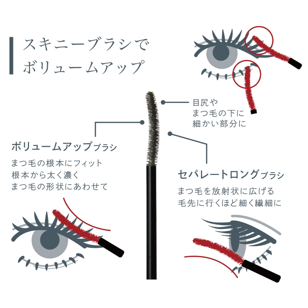 【プレゼンスラッシュマスカラ】presence lash mascara